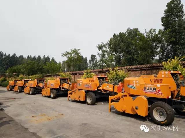 山西省農(nóng)作物秸稈綜合利用試點引進星光玉龍打捆機